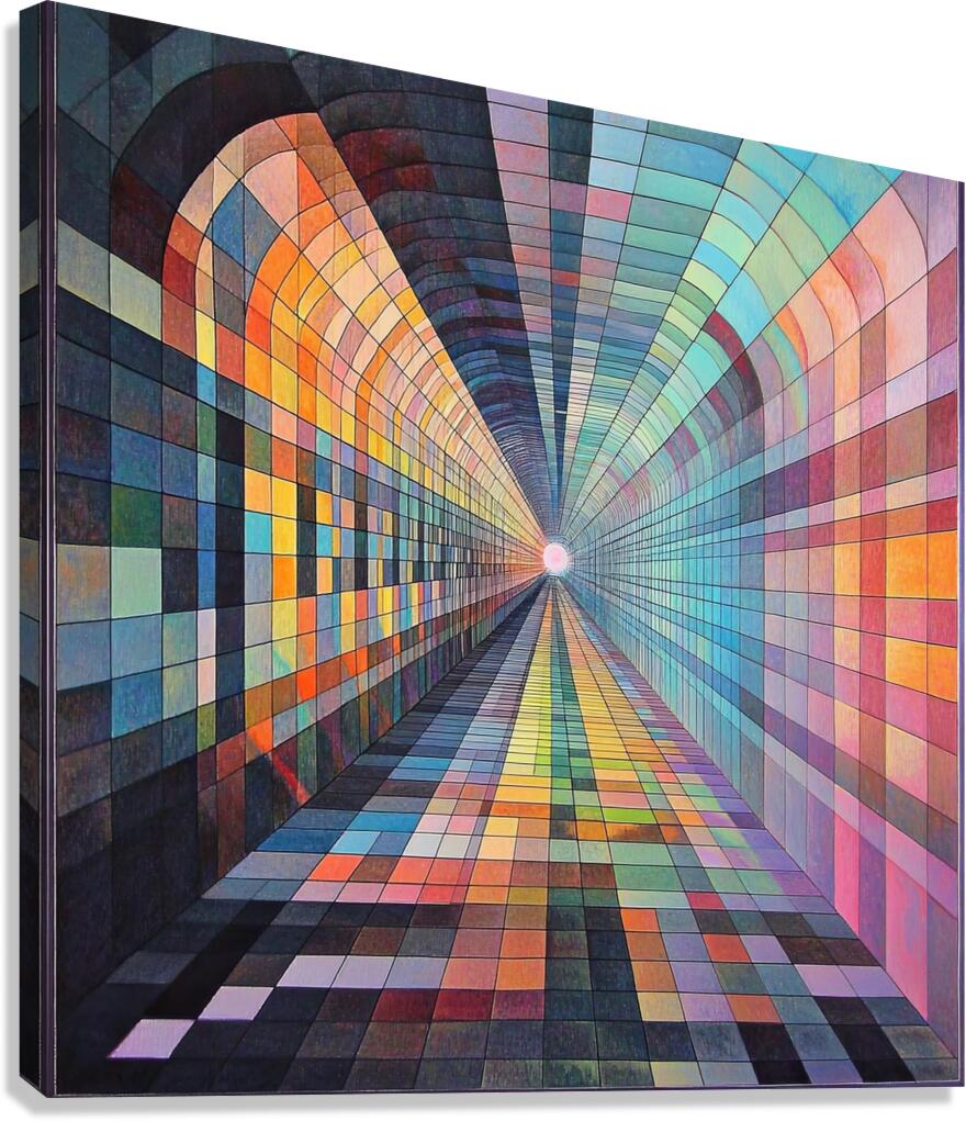 Chromatic Passage 7P3H9N 62 Canvas Print