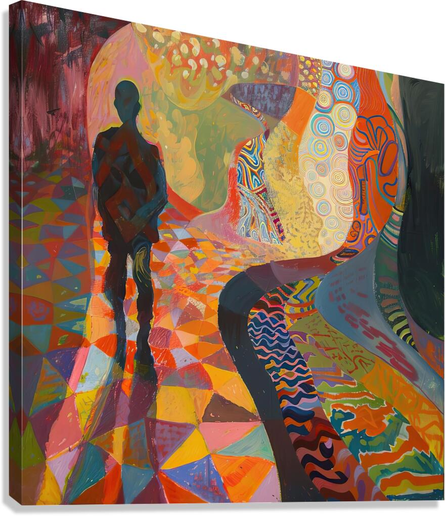 Chromatic Passage H92N3Z 60 Canvas Print