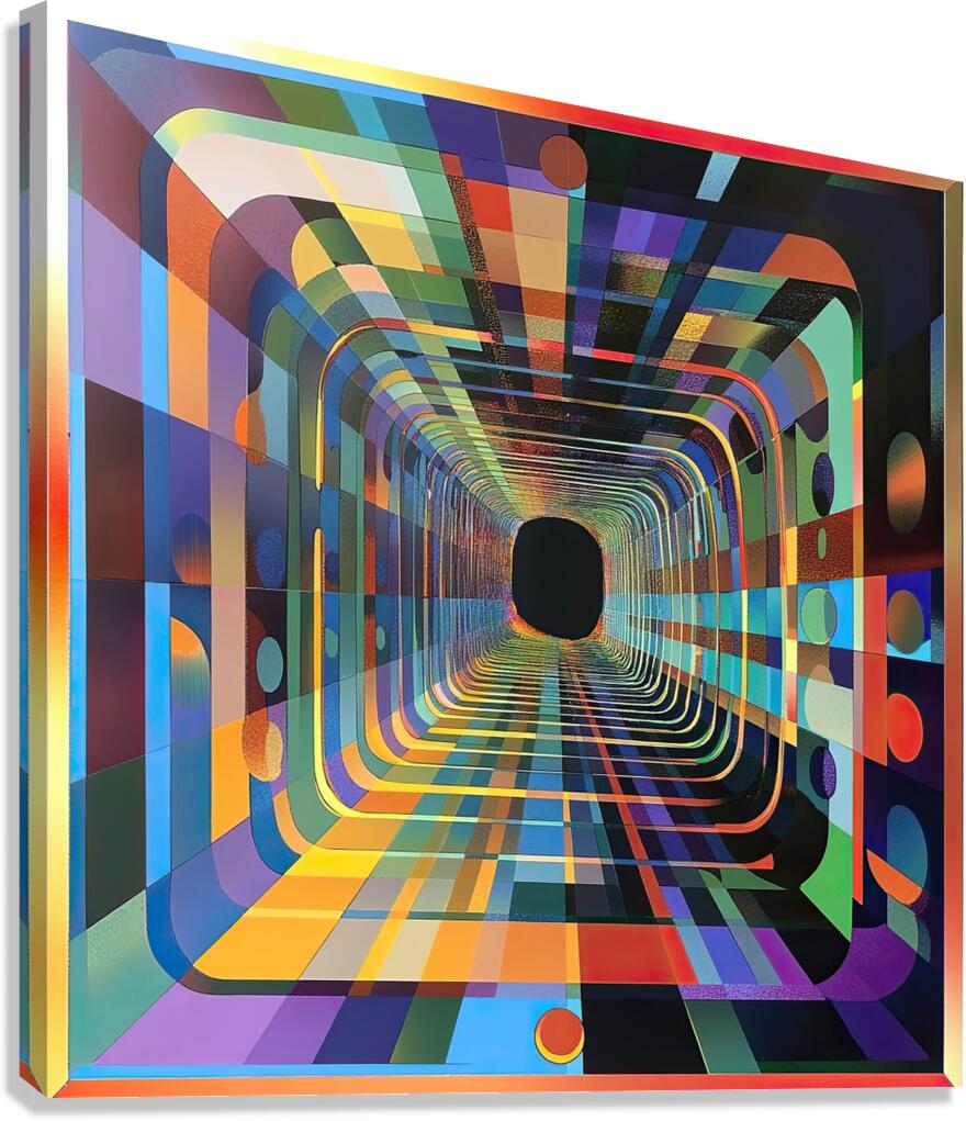Chromatic Passage H92D3N 62 Canvas Print