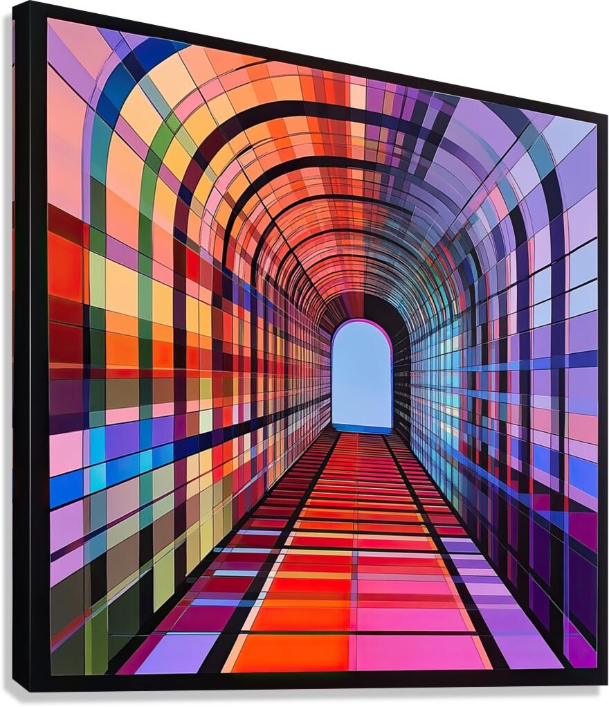 Chromatic Passage H92N3Z 65 Canvas Print