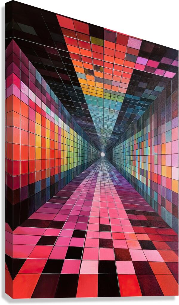 Chromatic Passage N92H3P 62 Canvas Print