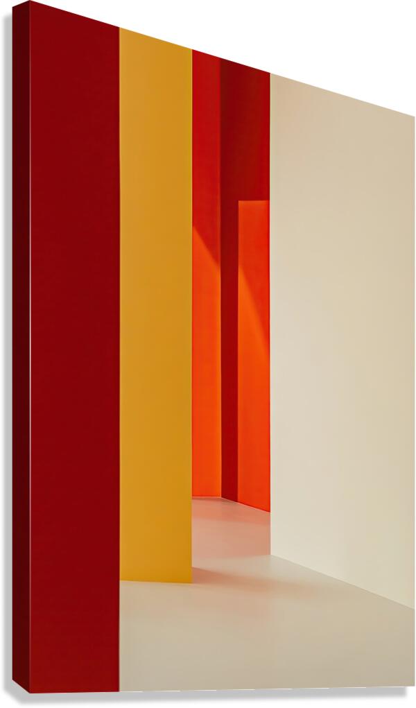 Chromatic Passage Y9H4N2 45 Canvas Print