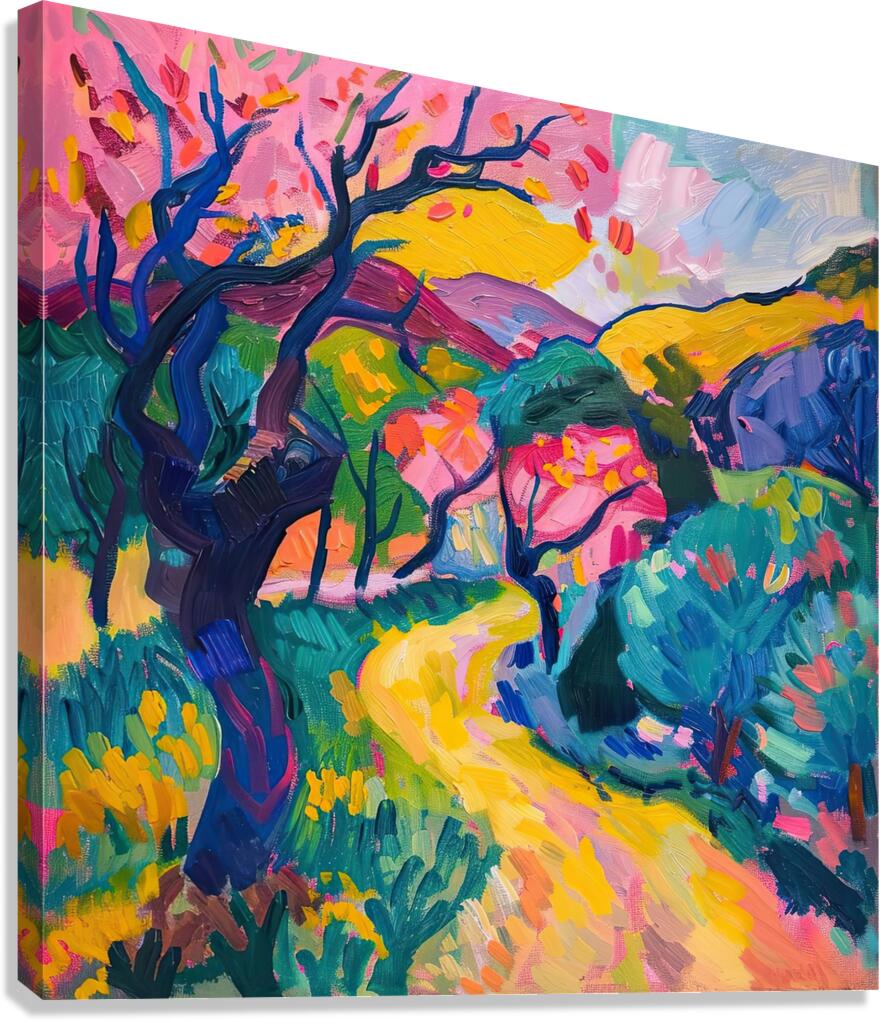 Chromatic Pathway H92N3Z 60 Canvas Print