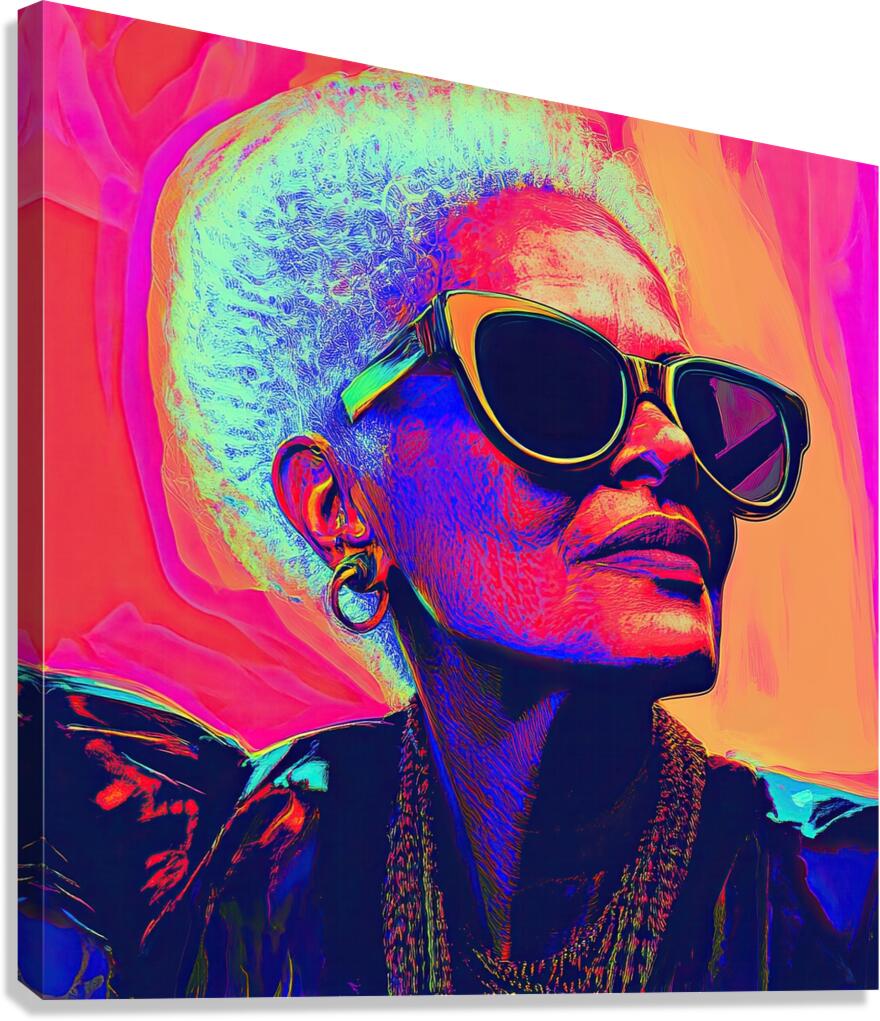 Chromatic Radiance 2P3H9N 60 Canvas Print