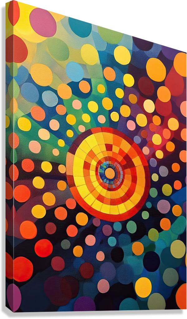 Chromatic Radiance K82P3Z 57 Canvas Print