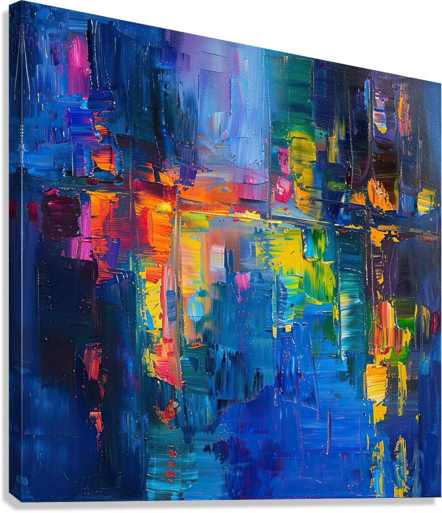 Chromatic Reflections Y59H2N 52 Canvas Print