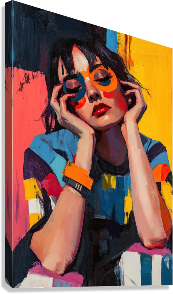 Chromatic Repose 78HNP3 60 Canvas Print