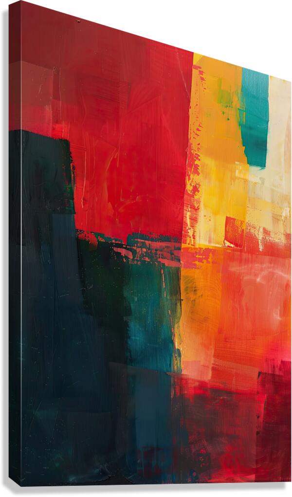 Chromatic Resonance 74HB2J 57 Canvas Print