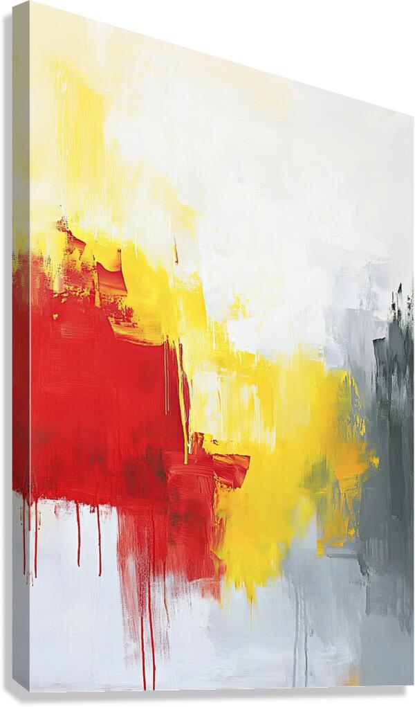 Chromatic Resonance 74H9N2 55 Canvas Print