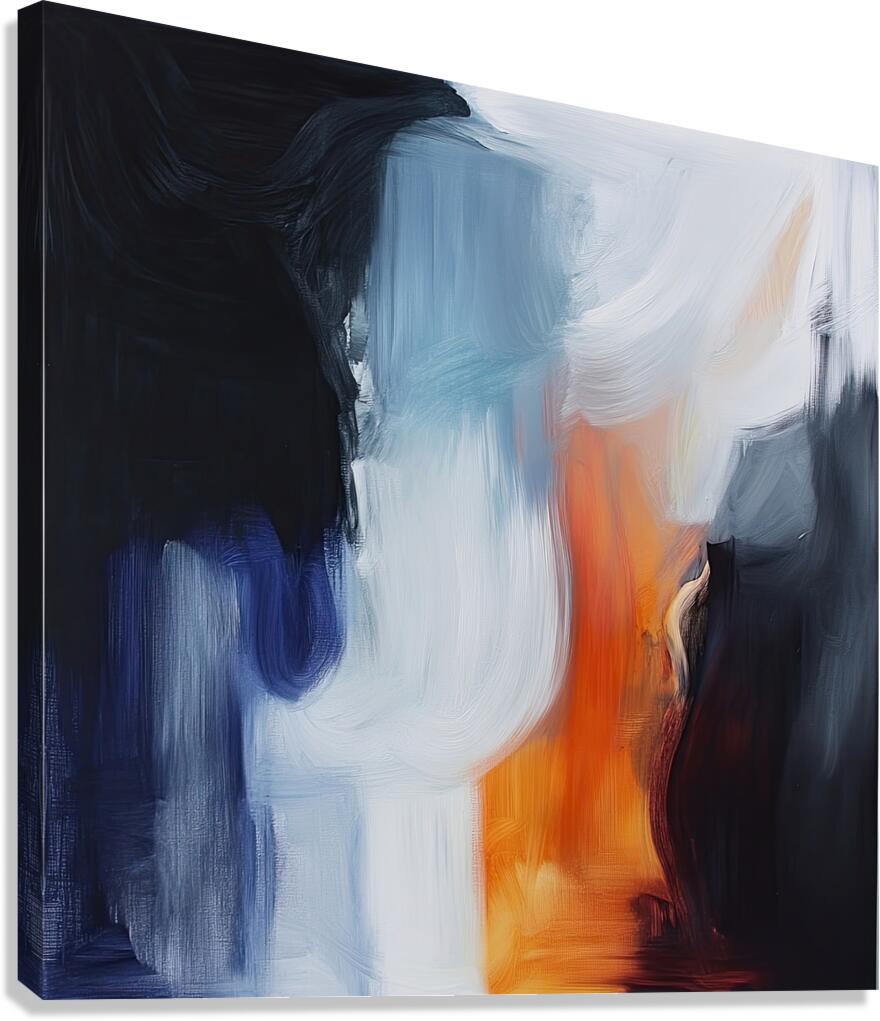 Chromatic Resonance H3N9P2 58 Canvas Print