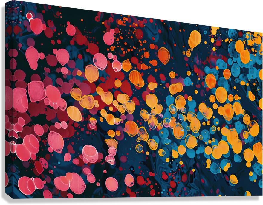 Chromatic Reverie 7H29PZ 45 Canvas Print