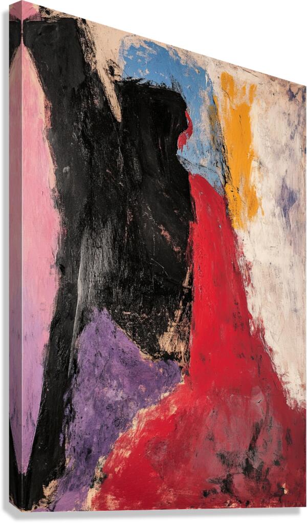 Chromatic Resonance 7P9N4H 52 Canvas Print