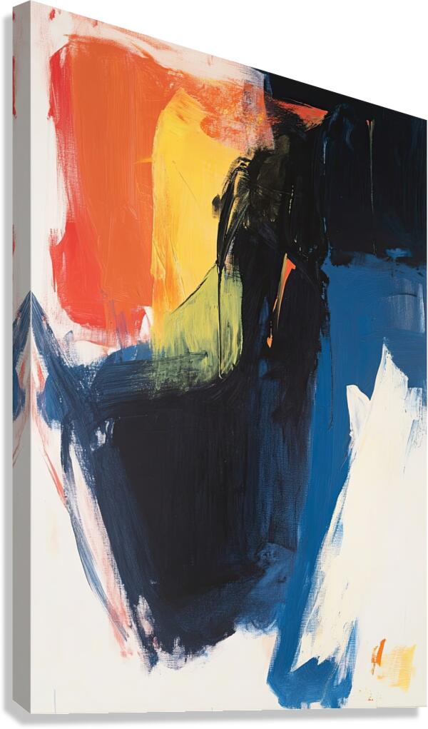 Chromatic Resonance H3P9N2 58 Canvas Print