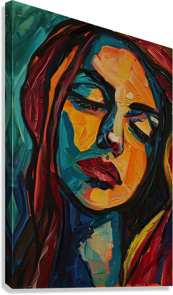 Chromatic Reverie JH9N3P 60 Canvas Print