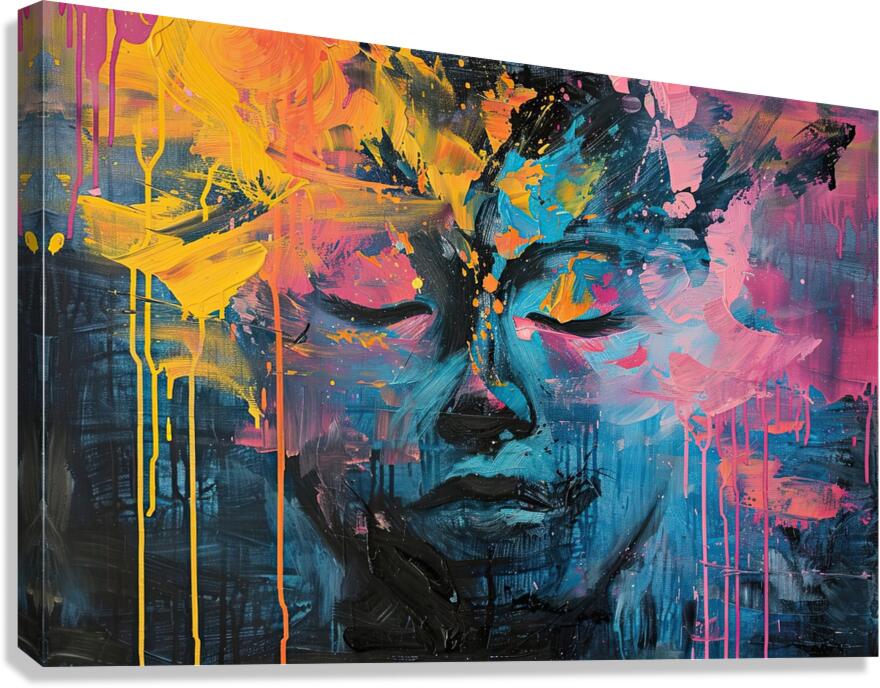 Chromatic Reverie K29H7N 58 Canvas Print