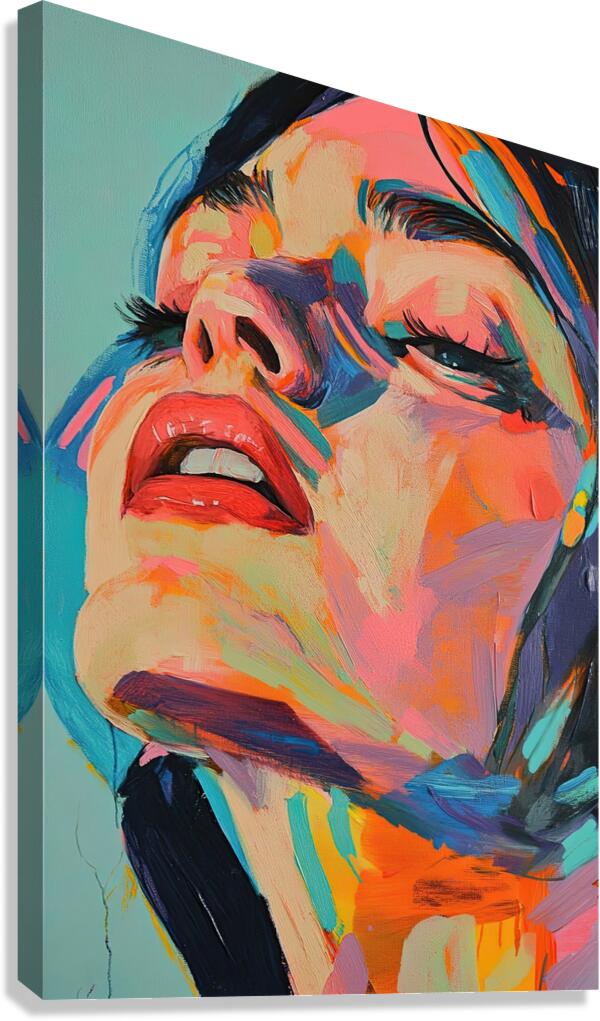 Chromatic Reverie H3N5B2 54 Canvas Print