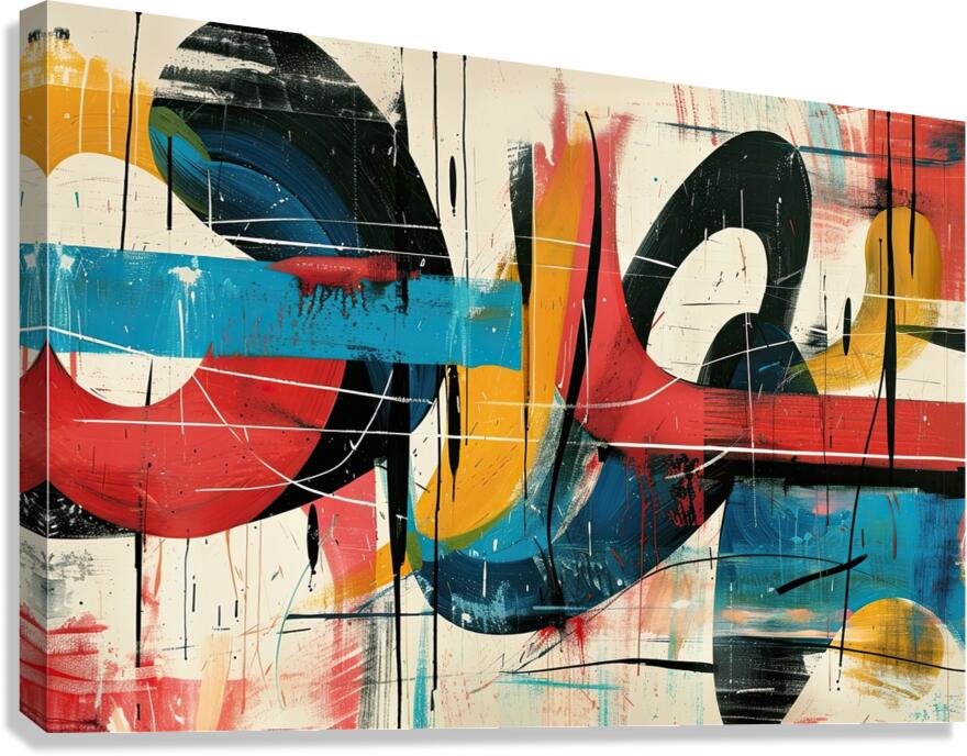 Chromatic Rhapsody 23H9N4 60 Canvas Print