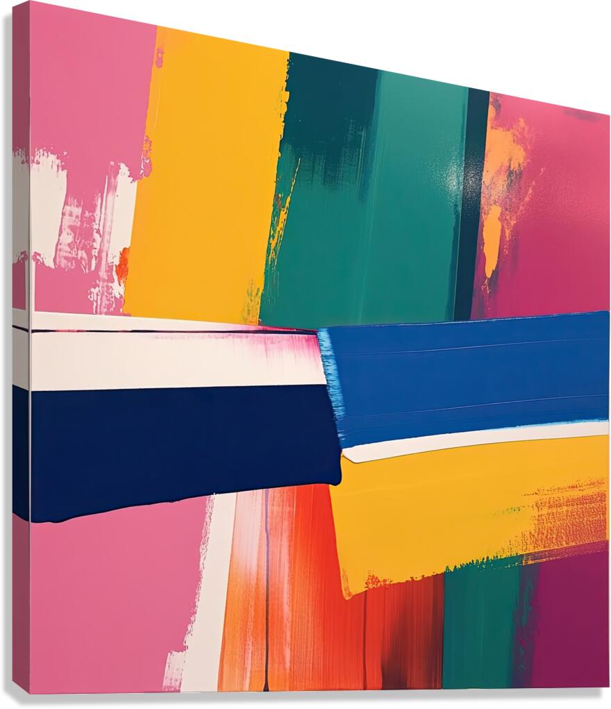 Chromatic Rhapsody 23HBC9 55 Canvas Print