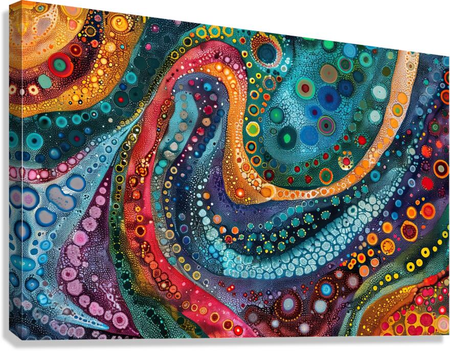 Chromatic Rhapsody 249HZN 58 Canvas Print