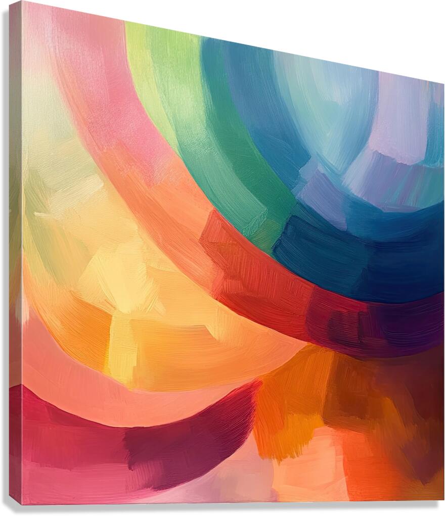 Chromatic Rhapsody 24H7P9 57 Canvas Print