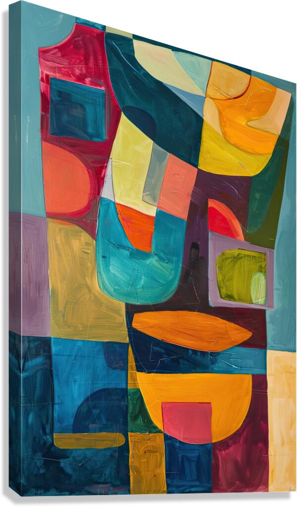 Chromatic Rhapsody 29H7N4 56 Canvas Print