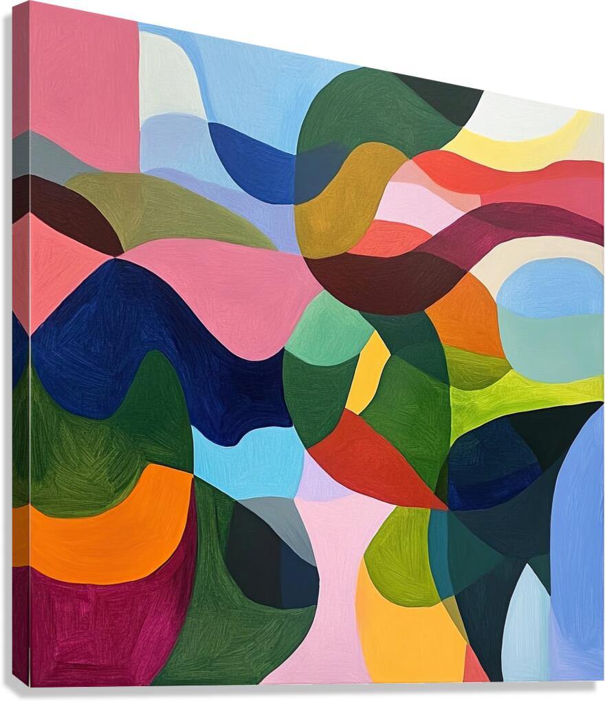 Chromatic Rhapsody 29H8N5 55 Canvas Print
