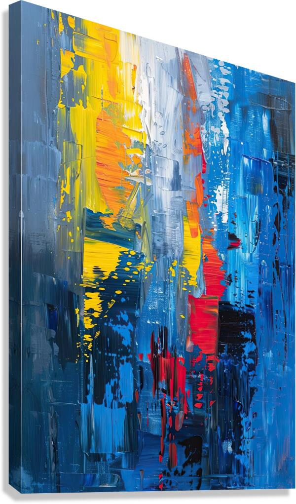 Chromatic Rhapsody 29H7N 52 Canvas Print