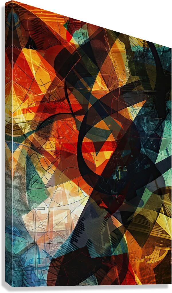 Chromatic Rhapsody 29H7N 55 Canvas Print