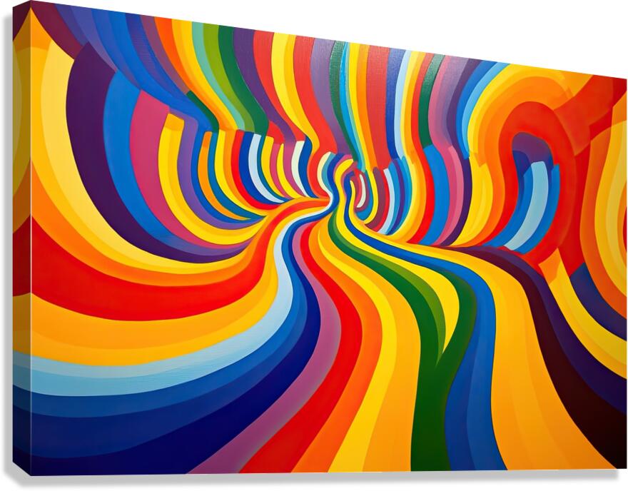Chromatic Rhapsody 29HBC8 60 Canvas Print
