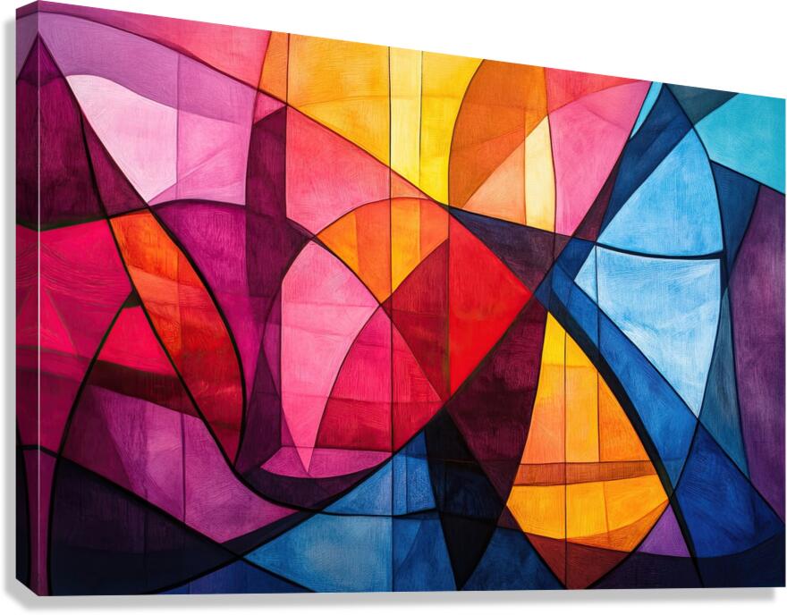 Chromatic Rhapsody 29HBCJ 50 Canvas Print