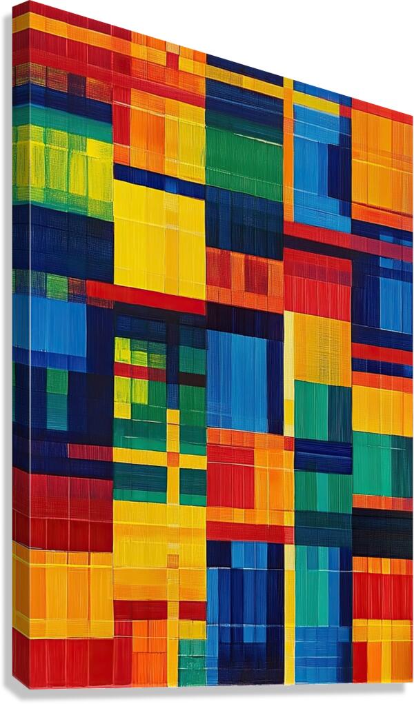 Chromatic Rhapsody 29HBC8 58 Canvas Print