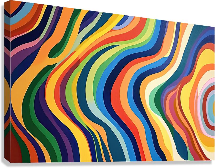 Chromatic Rhapsody 29HBCN 51 Canvas Print