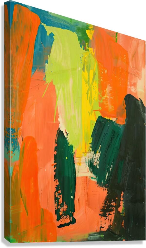 Chromatic Rhapsody 29HBCJ 52 Canvas Print