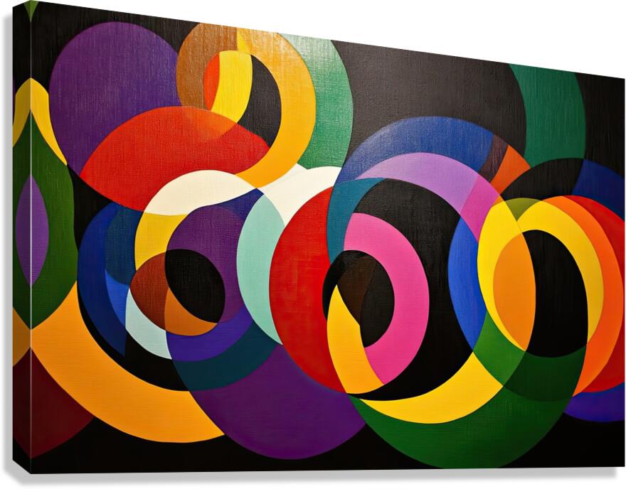Chromatic Rhapsody 29HBNP 55 Canvas Print