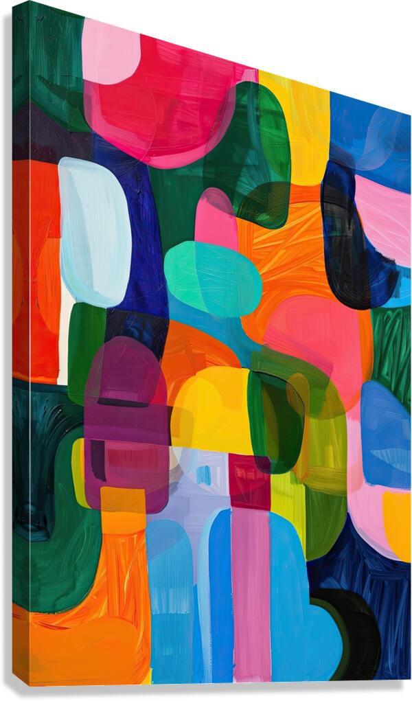 Chromatic Rhapsody 29HJ8N 58 Canvas Print