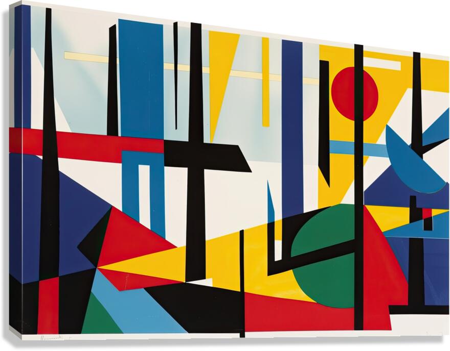 Chromatic Rhapsody 29HNZ8 52 Canvas Print