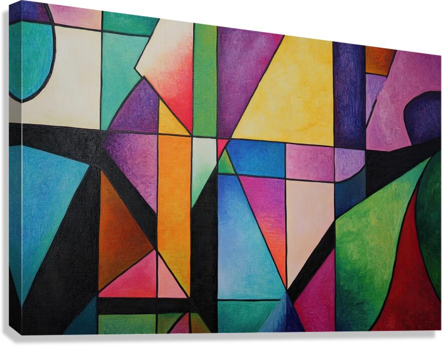 Chromatic Rhapsody 2D9H3N 48 Canvas Print