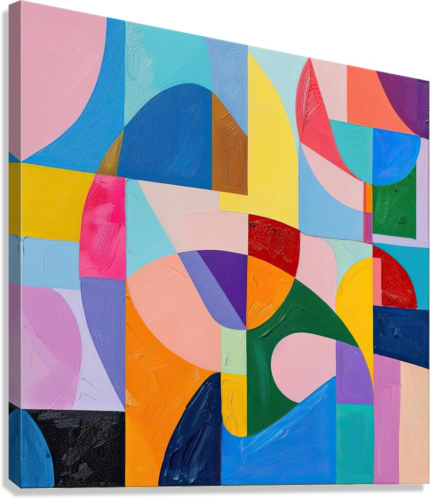Chromatic Rhapsody 2D9HNP 55 Canvas Print