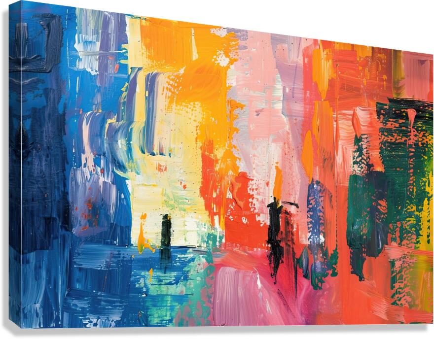 Chromatic Rhapsody 2H9N3Z 48 Canvas Print