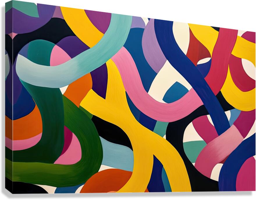 Chromatic Rhapsody 2GP3H9 60 Canvas Print