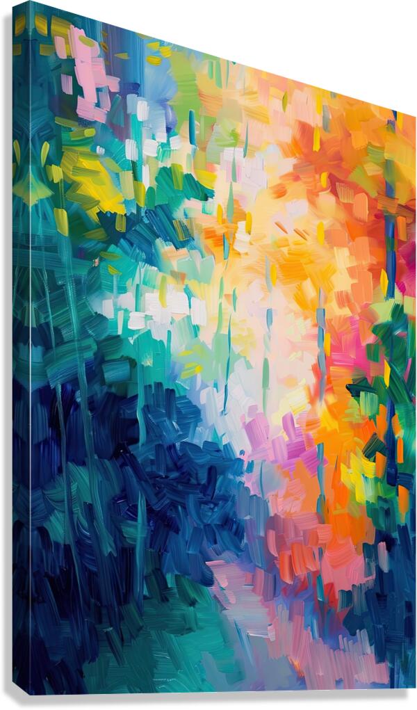 Chromatic Rhapsody 2J9HNP 57 Canvas Print