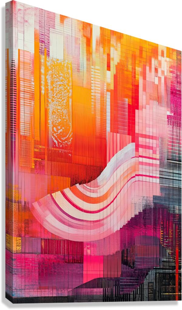 Chromatic Rhapsody 2JP3N9 63 Canvas Print