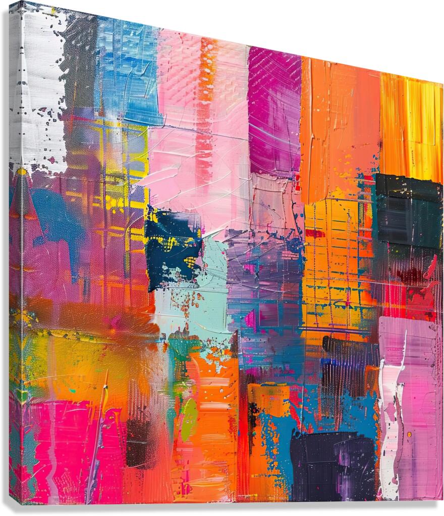 Chromatic Rhapsody 2N9HBC 58 Canvas Print