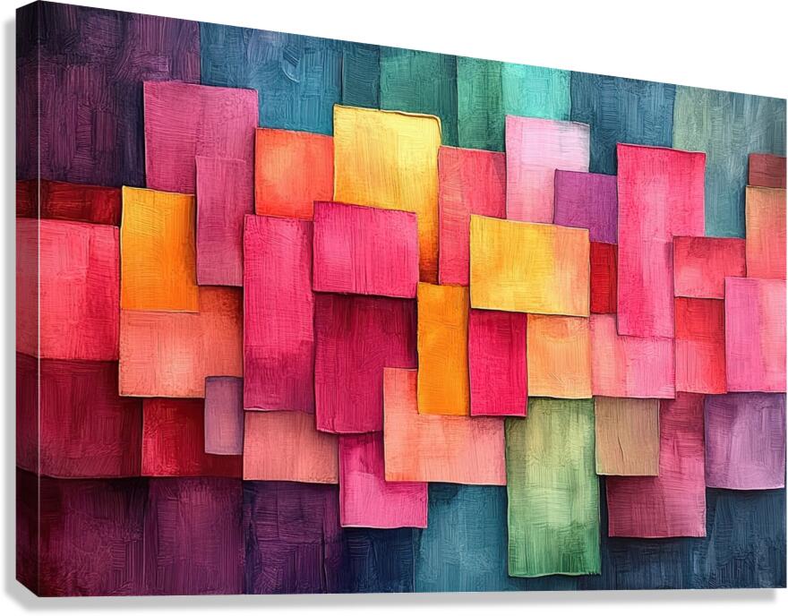 Chromatic Rhapsody 2P3H9N 53 Canvas Print