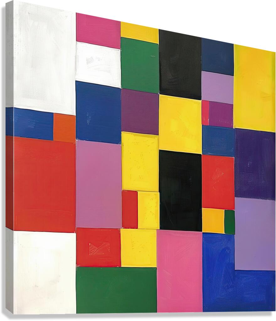 Chromatic Rhapsody 42H9N 48 Canvas Print