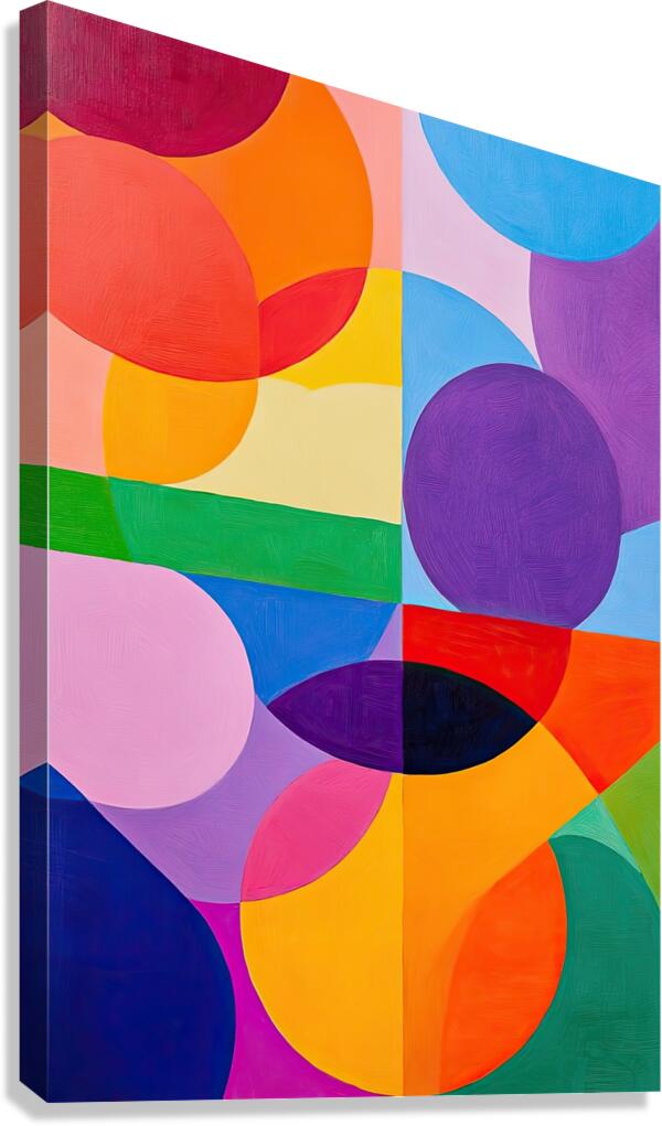 Chromatic Rhapsody 42H9N 58 Canvas Print