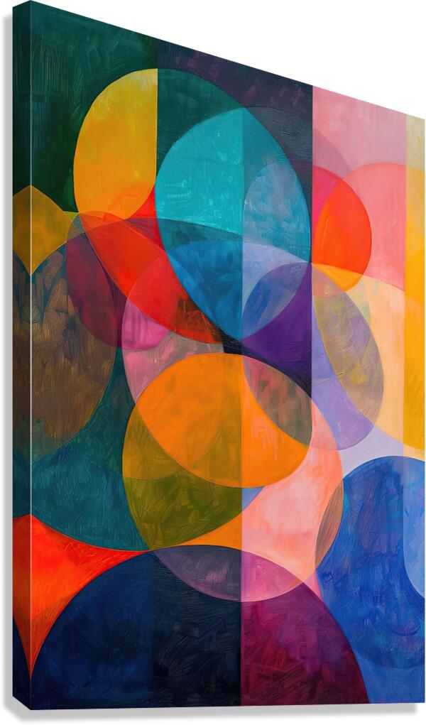 Chromatic Rhapsody 48Z7N9 50 Canvas Print