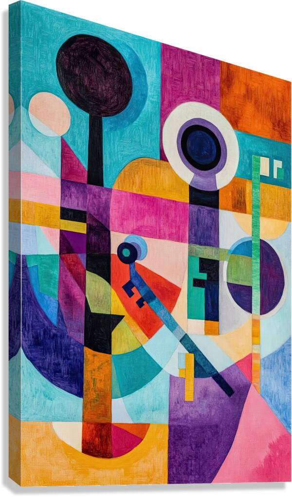 Chromatic Rhapsody 48N9P2 63 Canvas Print