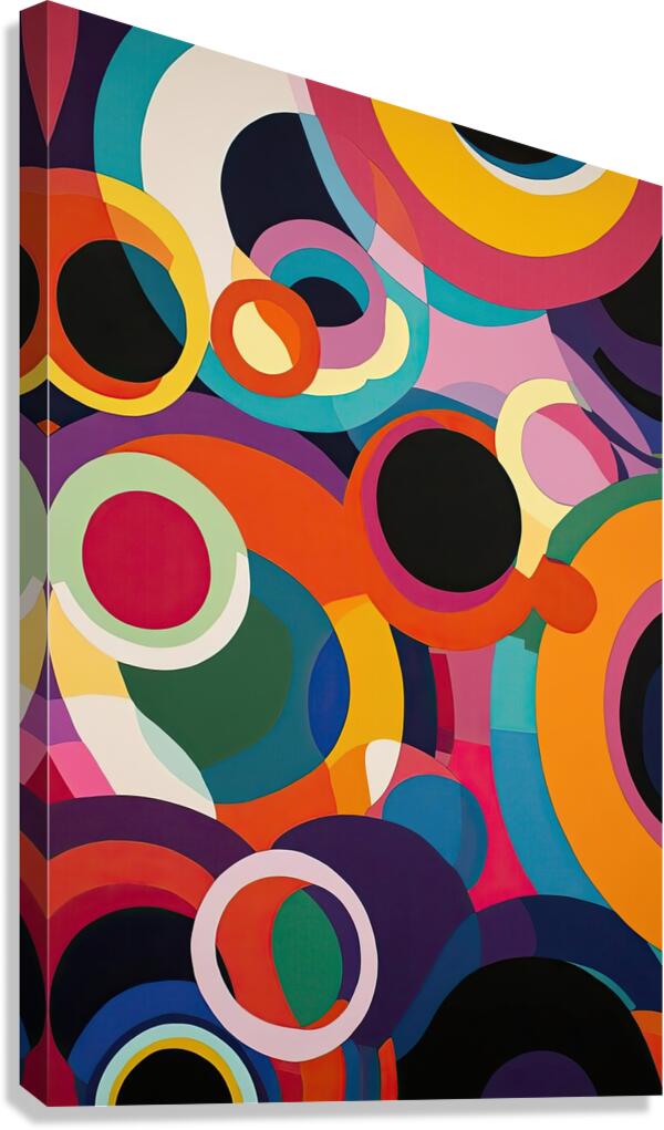 Chromatic Rhapsody 48Z7N9 53 Canvas Print