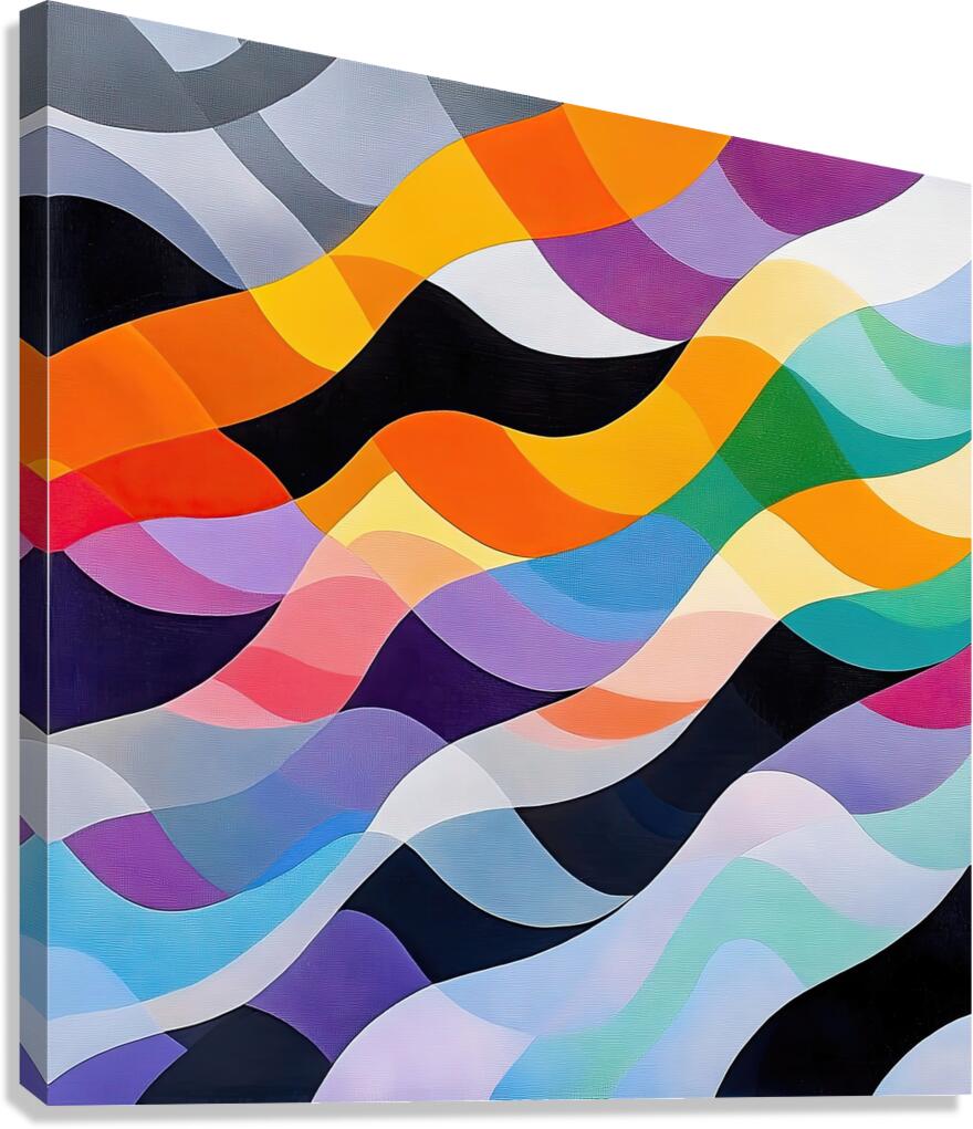 Chromatic Rhapsody 5H2N9Z 58 Canvas Print